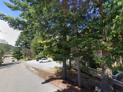 Corner-lot neighborhood perspective